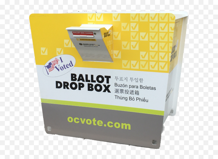 City Considering Placement Of Drop - Box Locations For Carton Png,Ballot Box Png