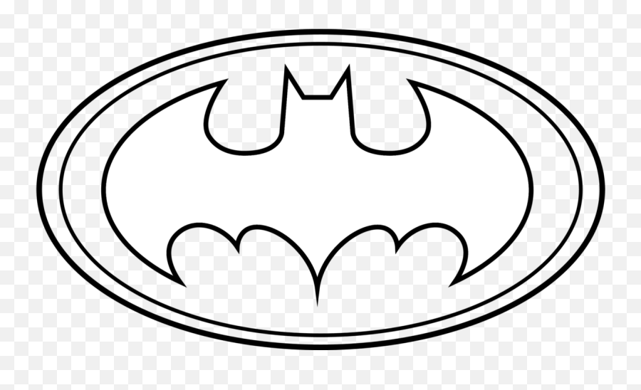 Batman Sign Drawing - Batman Logo Line Drawing Png,Batman Logo Vector -  free transparent png images 