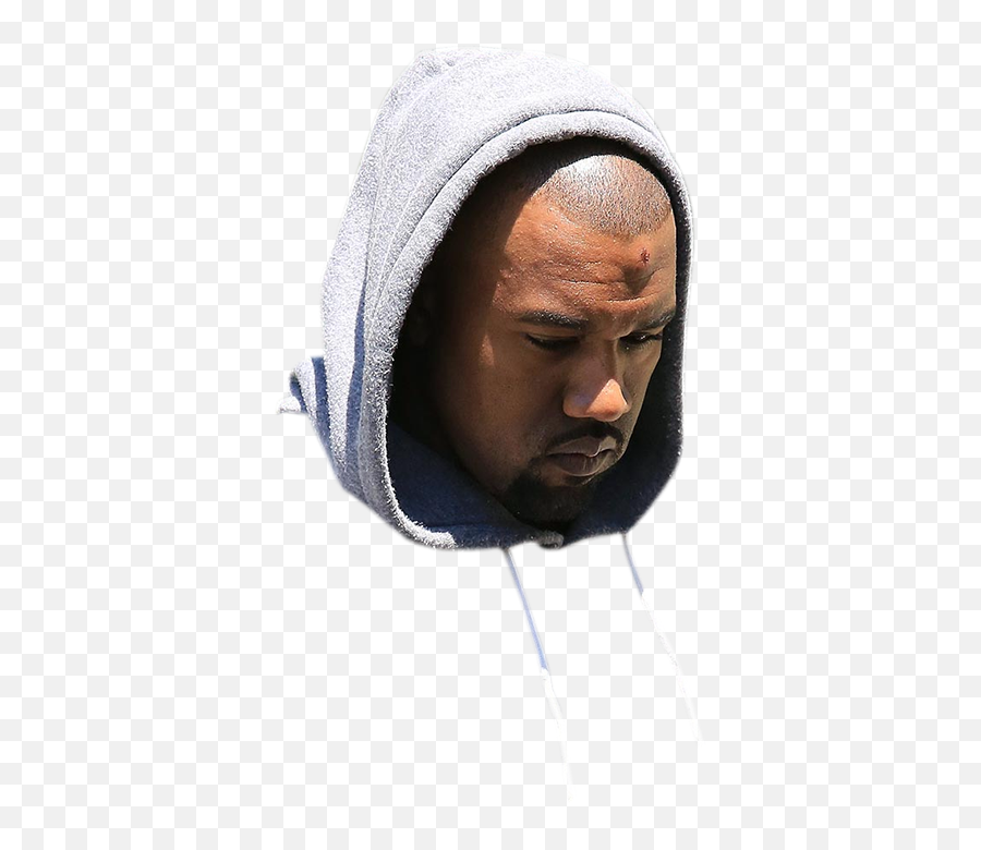 Kanye West Yeezus Sweatshirt Glastonbury 2015 Whatkanyewore - Hoodie Png,Kanye Face Png