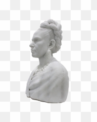 Nasc Store Frida Kahlo Bust U2014 North American Sculpture Center - Bust Png,Frida Kahlo Png