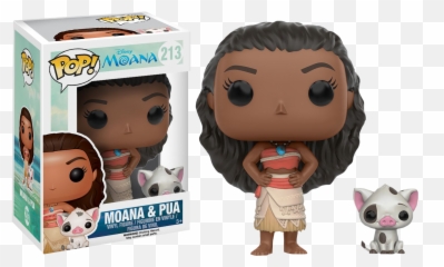Moana U0026 Pua - Figurine Pop Disney Princesse Png,Moana Transparent