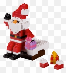 Brixies Santa - Construction Set Toy Png,Chimney Png