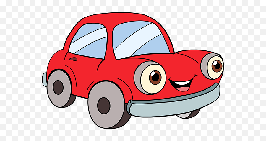 Cars Cartoon Png 1 Image - Cartoon Motor Car Drawing,Car Cartoon Png