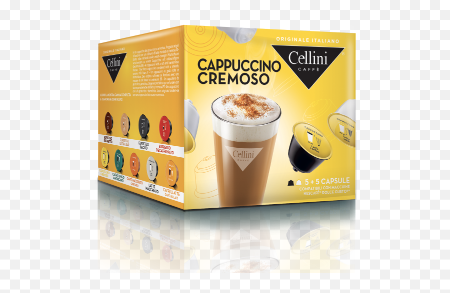 Cappuccino Cremoso Nescafè Dolce Gusto - Capsule Cappuccino Nescafè Dolce Gusto Png,Dolce & Gabbana Logo
