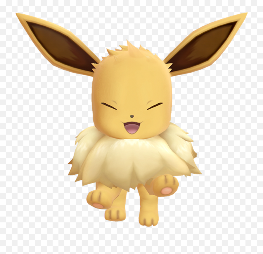 Eevee Pokemon 3d Decoration Cute Kawaii - Cute Eevee Transparent Png,Eevee Png