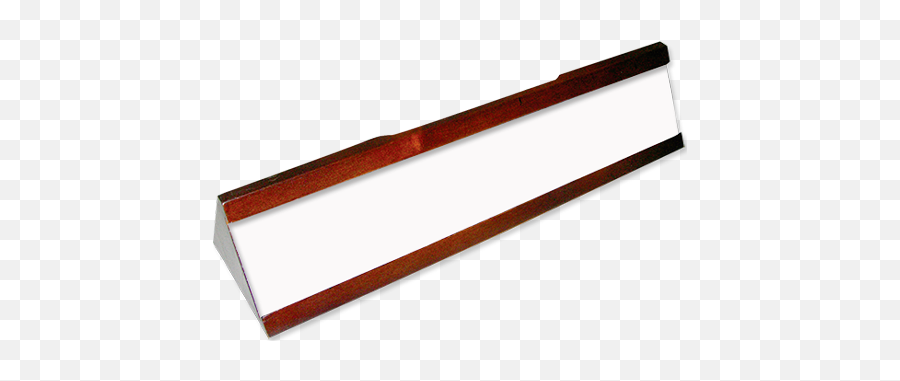 Unisub 5752 Mahogany Name Plate Holder - Name Plate On Table Png,Name Plate Png