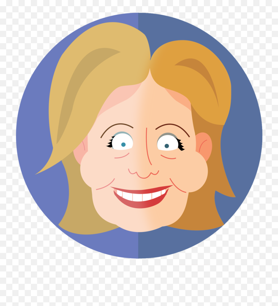Election 2016 Alex Parkin Png Hillary Face