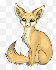 Fennec Fox By Orientalkitten - Fennec Fox Cartoon Png,Fennec Fox Png