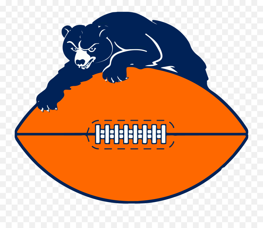 Original Chicago Bears Logo Clipart - Chicago Bears Logo History Png,Chicago Bears Logo Png