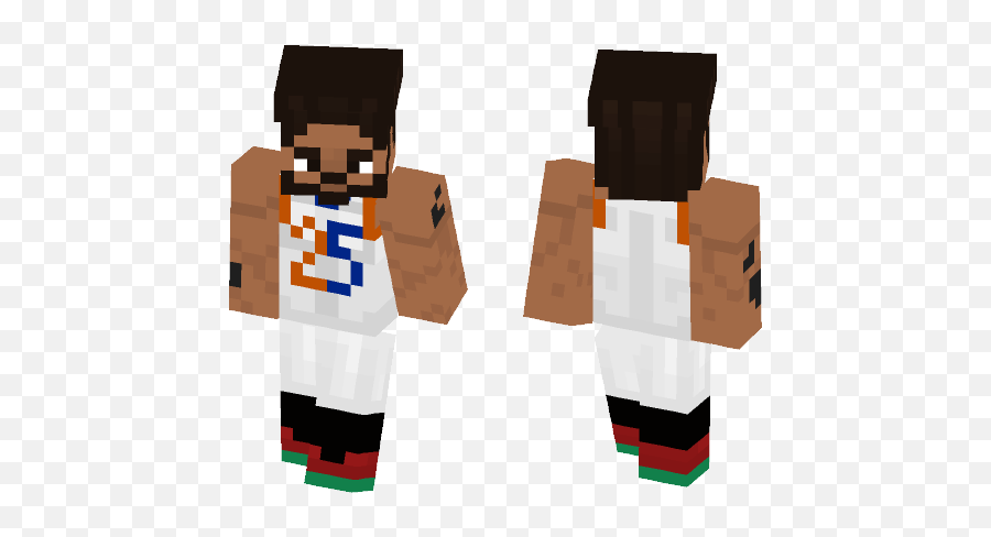 Download Derrick Rose Mvp Minecraft Skin For Free - Hd Pokemon Minecraft Skin Png,Derrick Rose Png