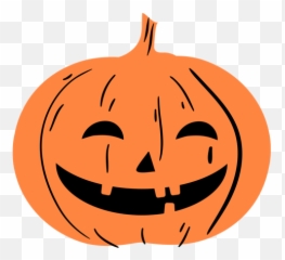 Laughing Carved Pumpkin Illustration Png