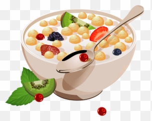 Clipart Fruit Salad - Breakfast Cereal Clipart Cereal Png,Fruit Salad Png