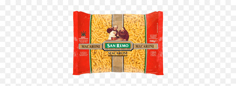 San Remo Macaroni 500g - San Remo Macaroni 500g Png,Macaroni Png