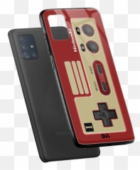 Dailyobjects Nes Controller Glass Case Cover For Samsung Galaxy A51 - Gadget png