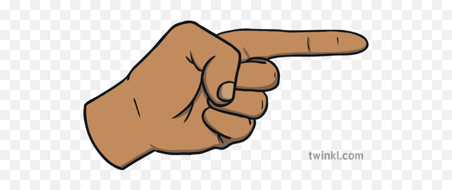 Realistic Finger Pointing Illustration - Twinkl Boy Sculpting Png,Pointing Png
