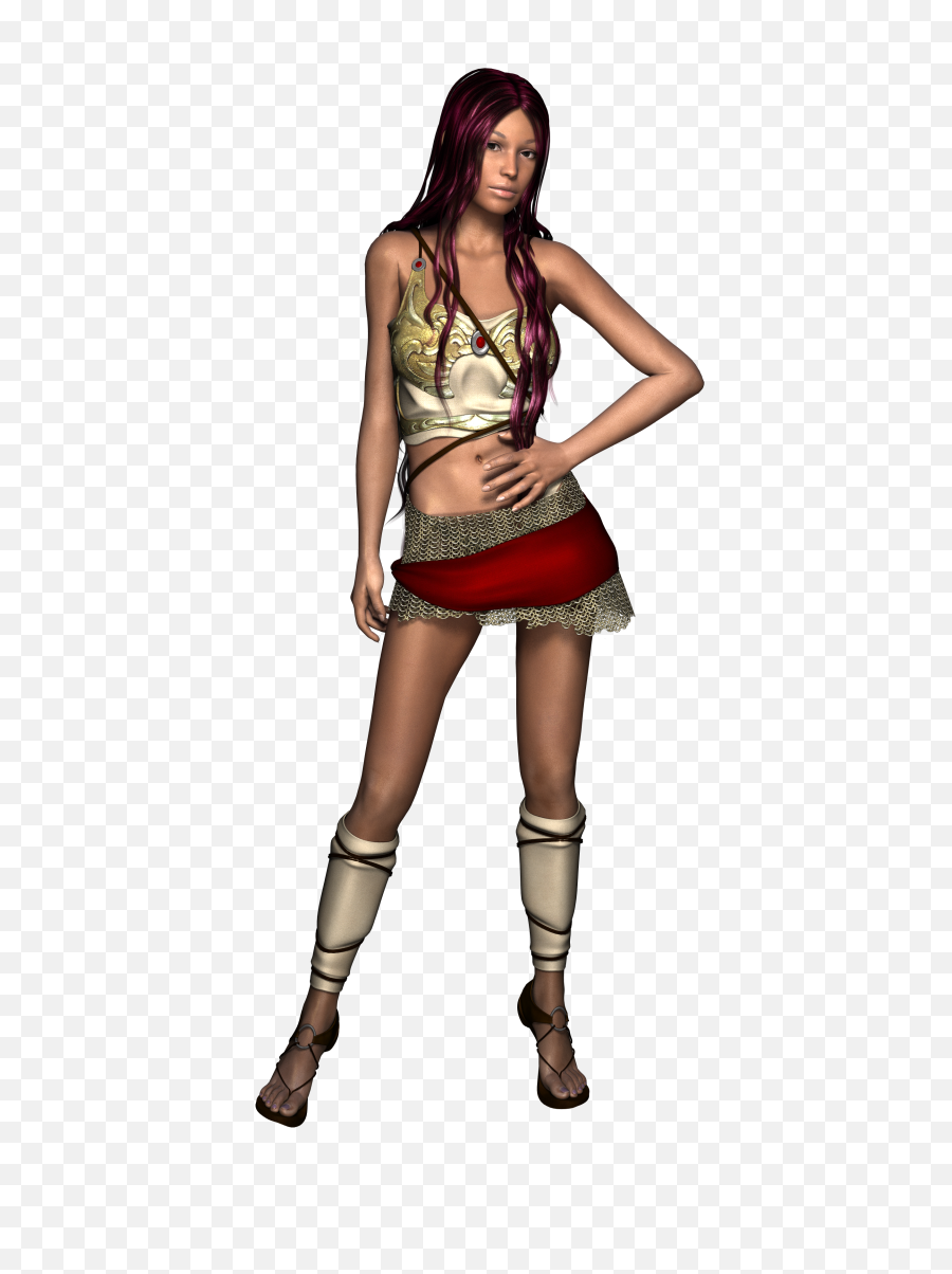 Girl Woman Warrior - 3d Girl Png,Warrior Transparent Background