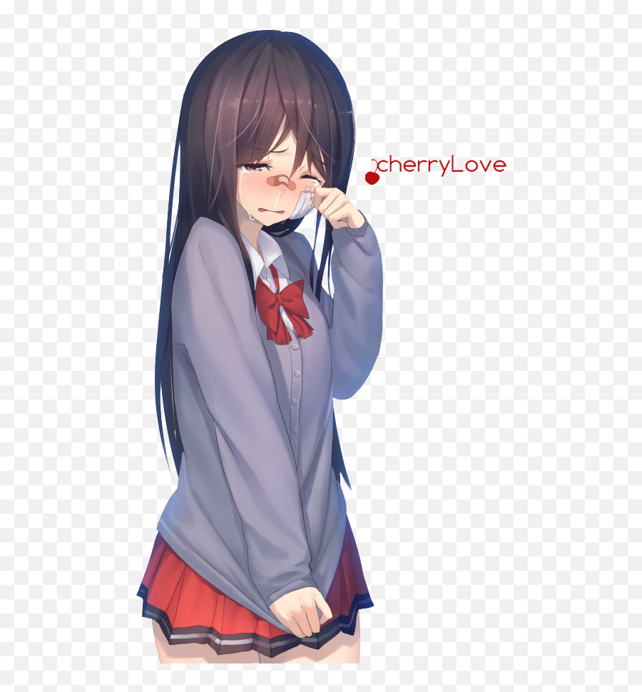 Download Cute Anime Girl Crying Hd Png - Uokplrs Anime Girl Crying,Cute Anime Girl Png
