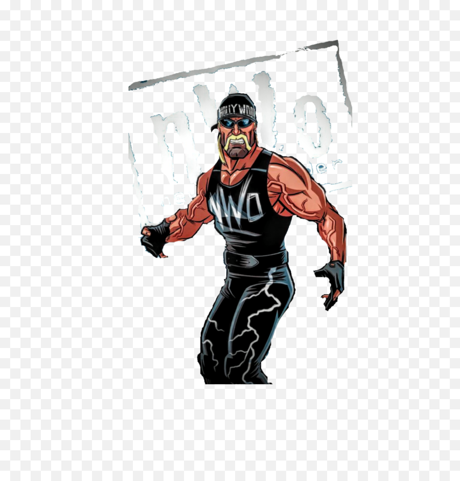 Wwe Hulk Hogan Sticker By Eli Martin - Hulk Hogan Drawing Png,Hulk Hogan Png