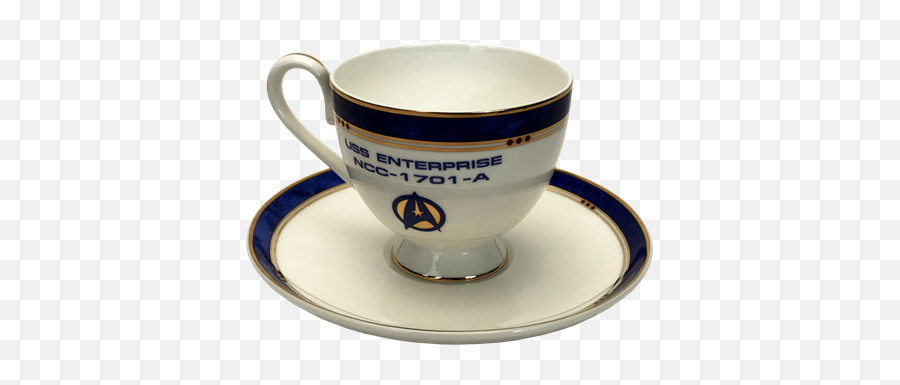 Star Trek - Enterprise A Tea Cup Prop Replica 2020 Consolationcon Sdcc Exclusive Star Trek Tea Cup Png,Star Trek Enterprise Png