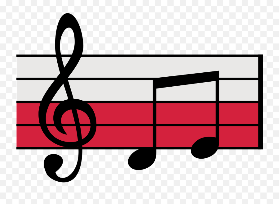 Musical Notes Red Background Transparent Png - Stickpng Music Time Signature 6 8,Musical Notes Transparent
