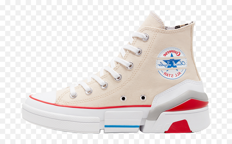 Converse Cpx70 High Logo Play Egret White University Red - Converse Cpx 70 Egret White University Red Logo Play Png,Converse All Star Logos