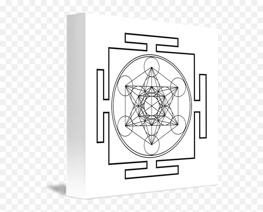 Metatrons Cube By Galactic Mantra - Cube Png,Metatron's Cube Png