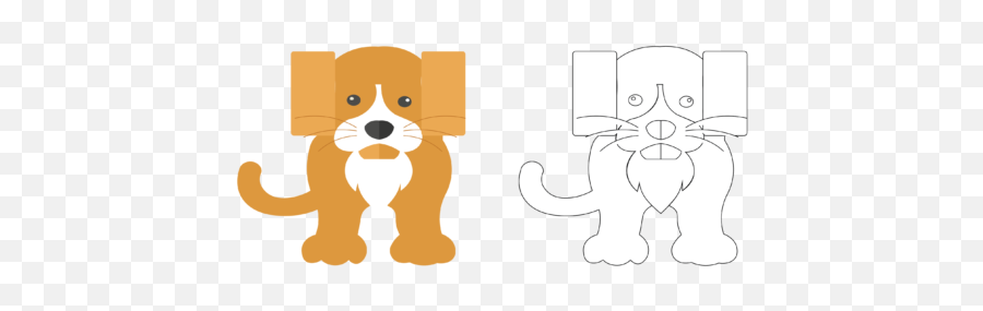 Lion Coloring Vector Icon - Dot Png,Cute Safari Logo