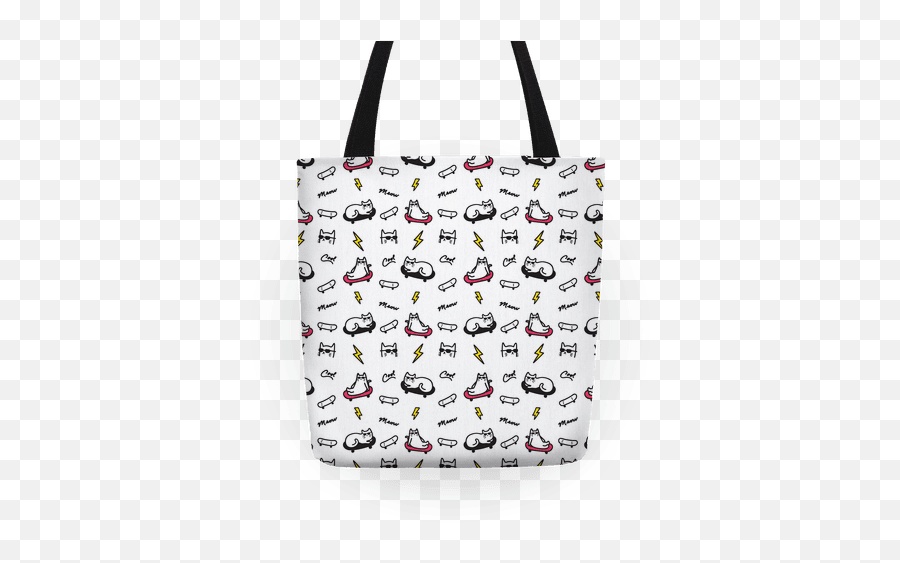 Cool Cats Pattern Totes Lookhuman - Tote Bag Png,Cool Cat Png