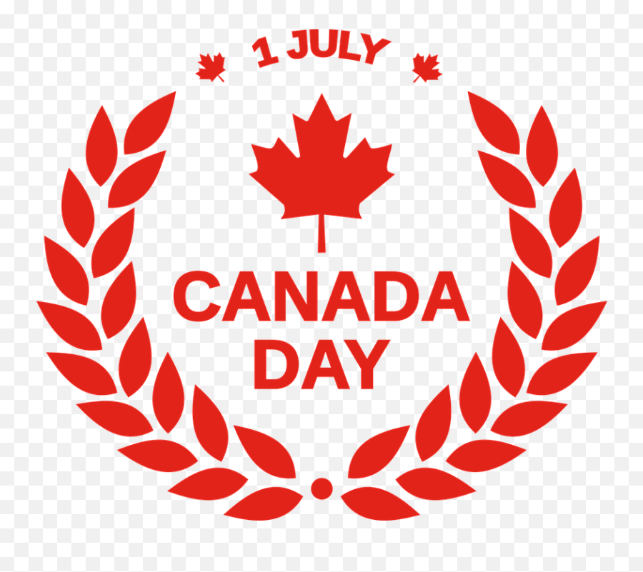 Maple Leaf Canada Emblem - Canada Day July 1st Png,Red Leaf Logo