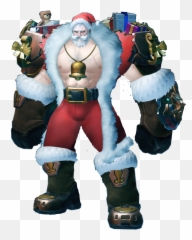 Reinhardt Overwatch Christmas Sticker By Lynfasjr01 - Overwatch Reinhardt Christmas Skin png