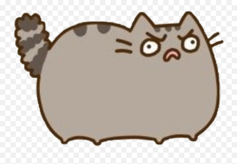Pusheen Angry Sticker By Maylen Multifandom - Pusheen Angry Png,Angry Transparent