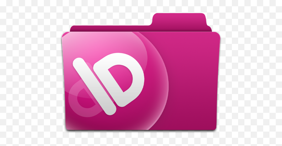 Indesign Icon - Adobe Indesign Folder Icons Png,Indesign Logo Png