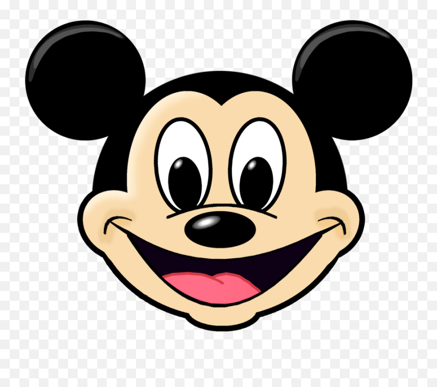Mickey Mouse Vector By Ramen Yum Clipart - Free Clip Art Mickey Mouse Vector Head Png,Minnie Mouse Face Png