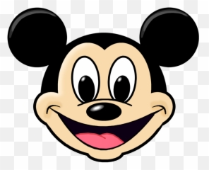 Mickey Mouse Vector By Ramen Yum Clipart - Free Clip Art Mickey Mouse Vector Head Png,Minnie Mouse Face Png