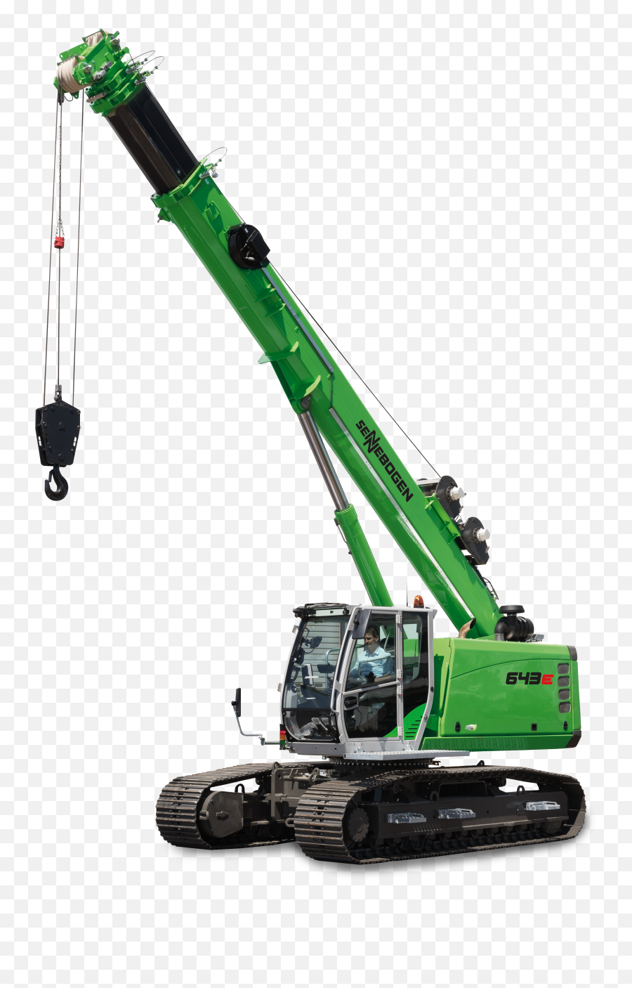 Sennebogen 643 New Telescopic Crane In The E - Series Grue Télescopique Sur Chenille Location Png,Crane Png