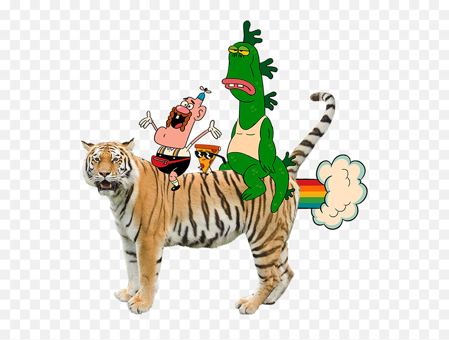 Fatal U0026 Friends 2016 - 19 Bad Rules And Hidden Jewels The Uncle Grandpa On Tiger Transparent Png,Bonzi Buddy Icon