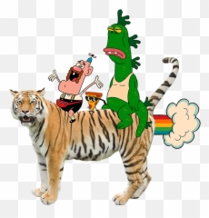 Fatal U0026 Friends 2016 - 19 Bad Rules and Hidden Jewels The Uncle Grandpa On Tiger Transparent png