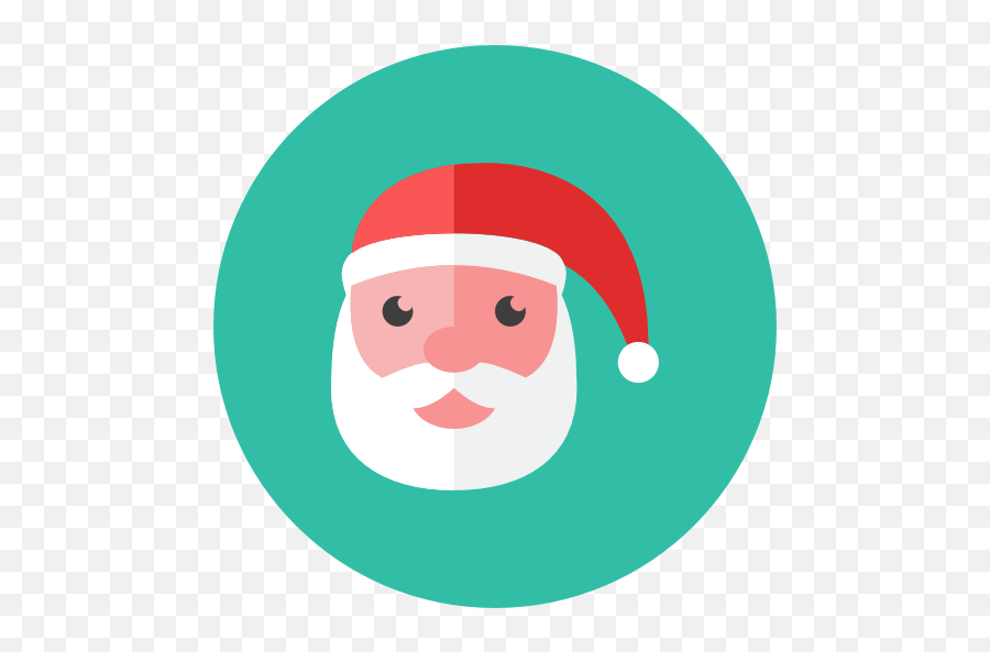 Santa Icon Kameleon Iconset Webalys - Christmas Round Icon Png,Santa Claus Icon