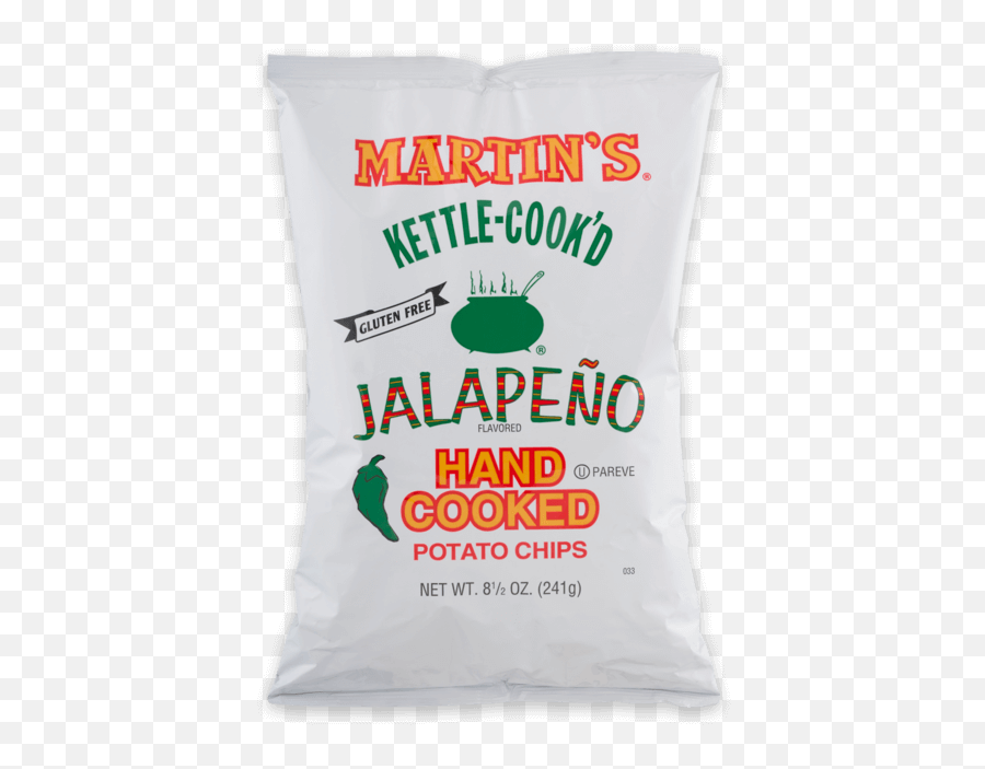Martinu0027s Kettle - Cooku0027d Potato Chips Jalapeno Martinu0027s Snacks Martins Jalapeno Chips Png,Potato Chips Icon