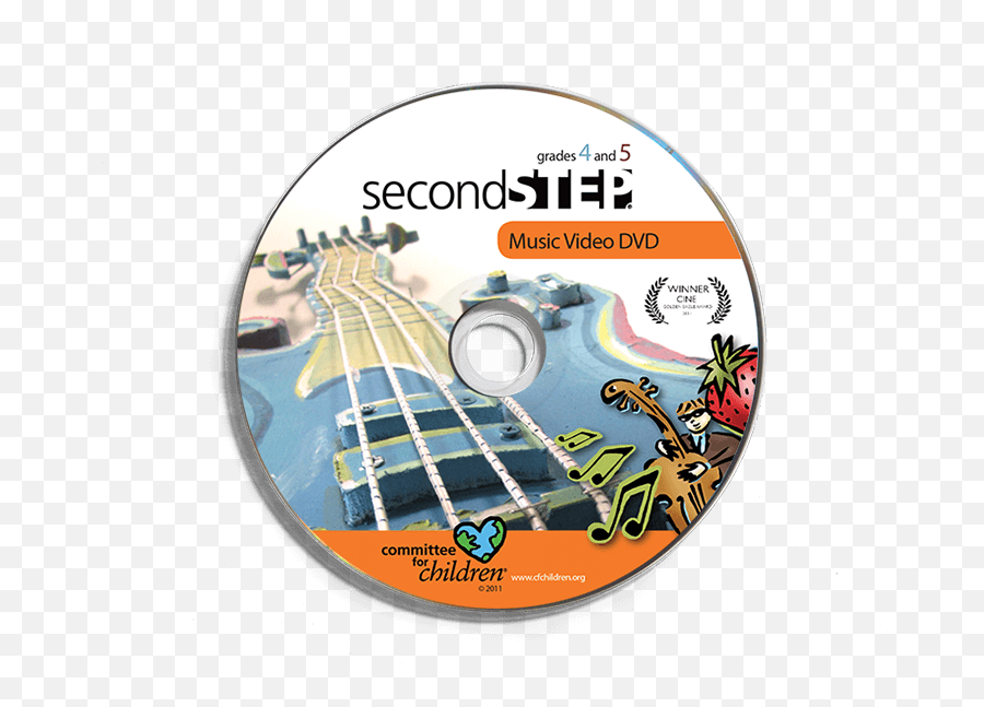 Second Step Music Video Dvd For Grades 4 And 5 - Second Step Png,Dvd Png