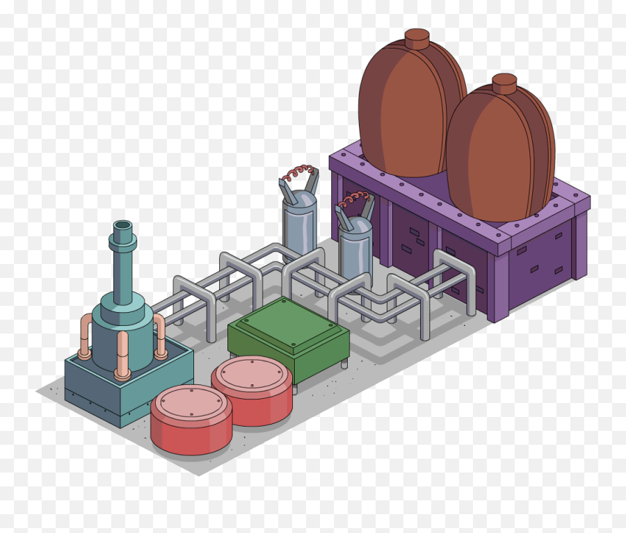 Reactor Core - Nuclear Power Plant Core Simpsons Png,The Simpson's Tappedout Running Icon Next To Job