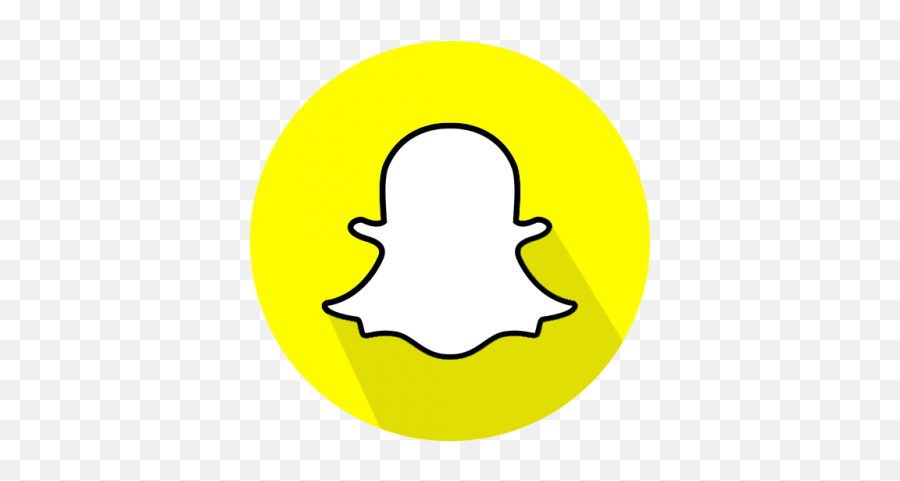 Icon Pngs Social Media - Snapchat Icon Circle Transparent,Icon 25