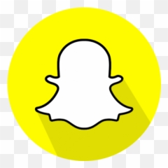 Icon Pngs Social Media - Snapchat Circle Transparent
