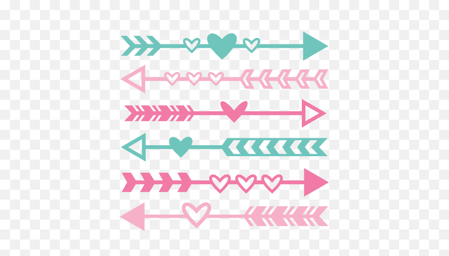 Library Of Cute Arrow Graphic - Cute Designs For Scrapbook Png,Cute Arrow Png