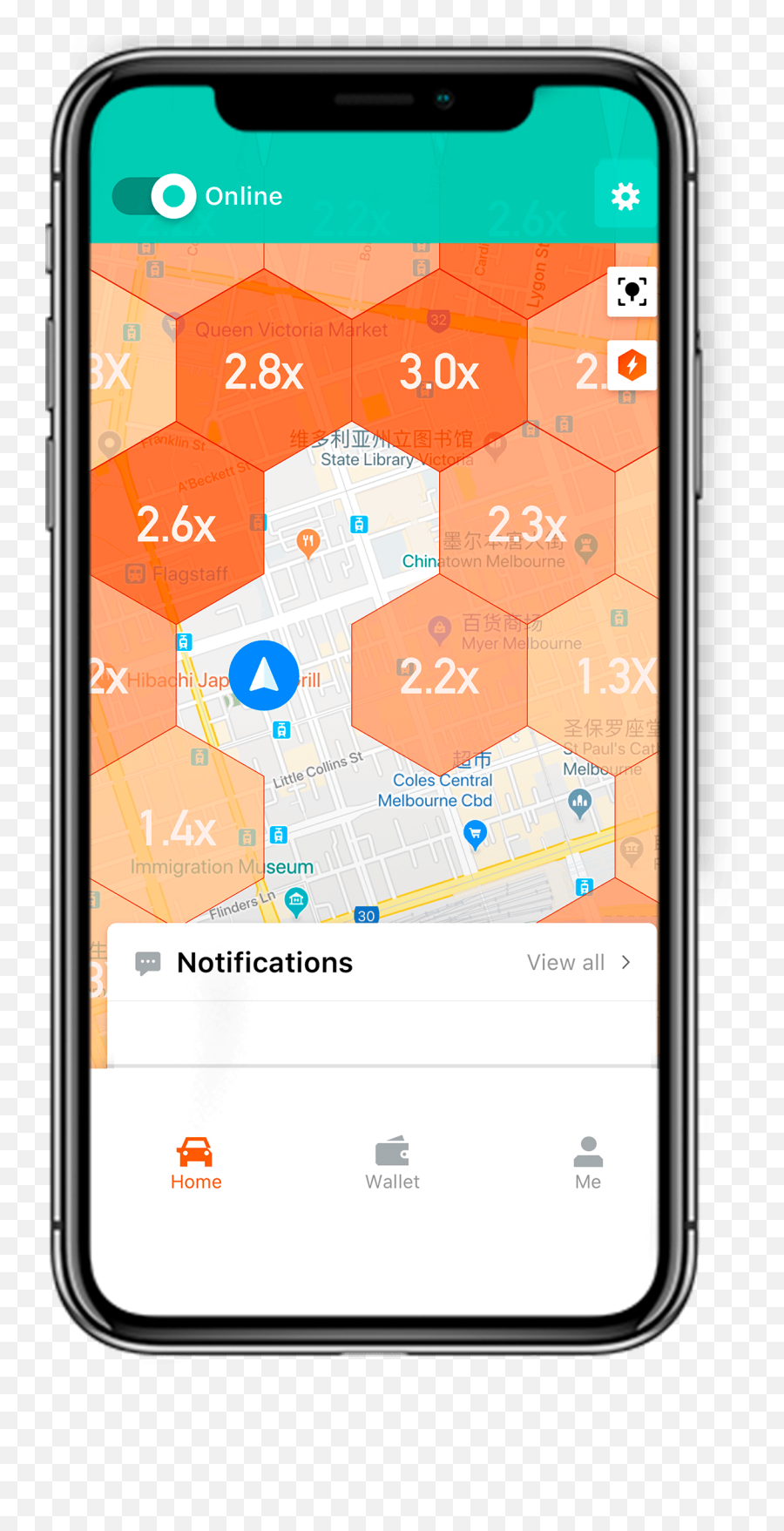Didi Driver App Update U2013 Heat Map - Didi Blog Dot Png,Heat Map Icon