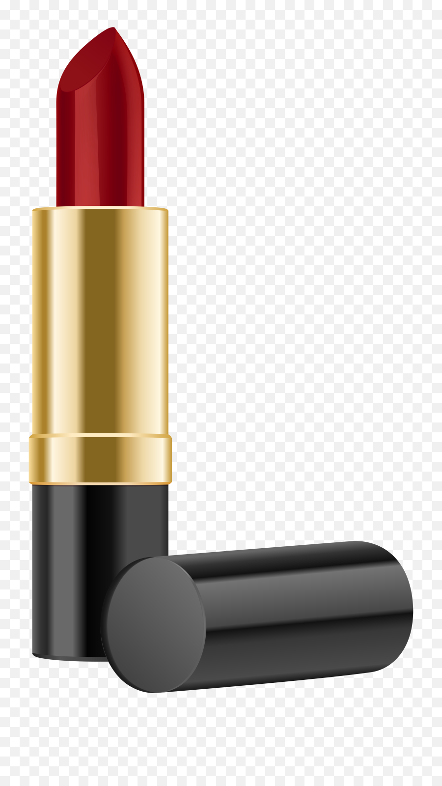 Makeup Clipart Red Lipstick - Lipstick Clip Art Png,Makeup Transparent Background