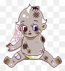 Profile - 1800morbid Everskies Kewpie Pixel Art Png,Deer Icon Tumblr