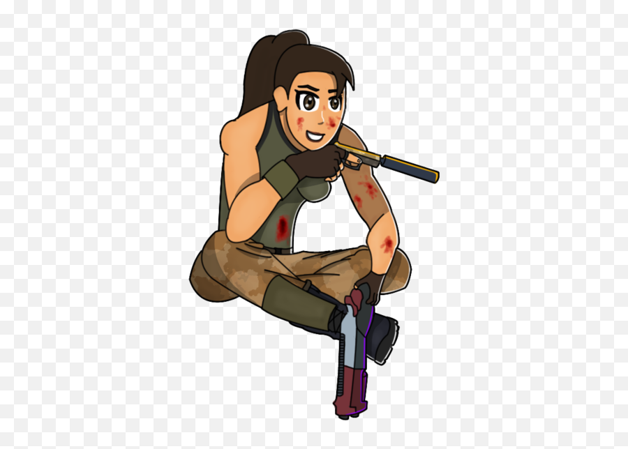 Royale Fortnite Battle Cartoon Hq Png - Fortnite Animated Character Png,Cartoon Gun Png