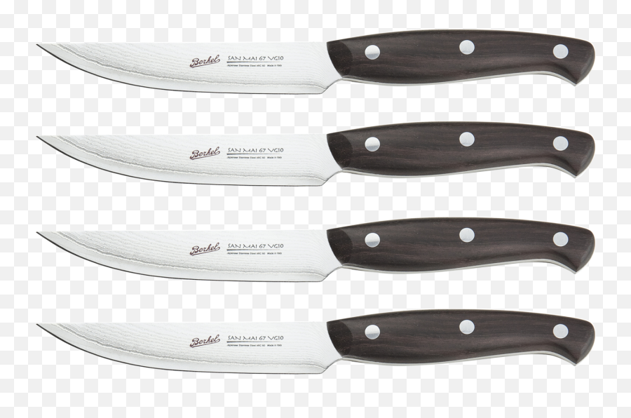 Download Steak Set 4 Pieces - Knife Png Image With No Hunting Knife,Steak Knife Png