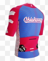 Scudopro - Elite Short Sleeve Cycling Jersey Oklahoma USA State Icon landmark symbol identity Men Women Long png